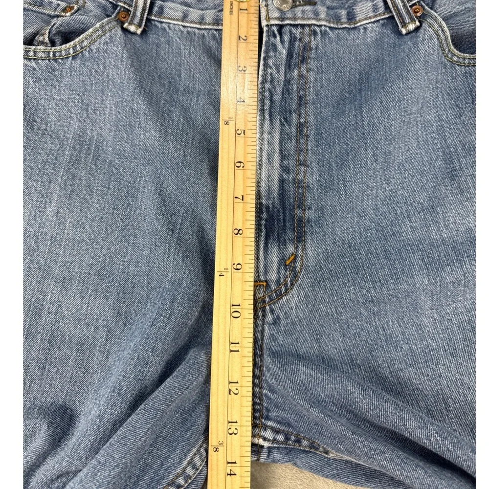 Levis Jeans Mens 42x32 550 Relaxed Fit Blue Denim Medium Wash EUC